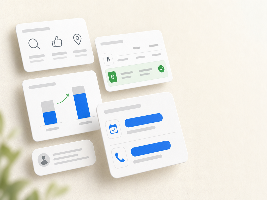 Simple reports showing which ads bring calls and booked jobs